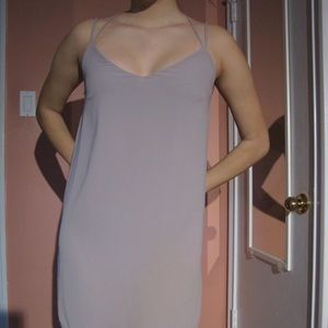 LILAC PURPLE SLIP DRESS